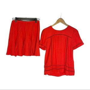 Michael Kors skirt and top set